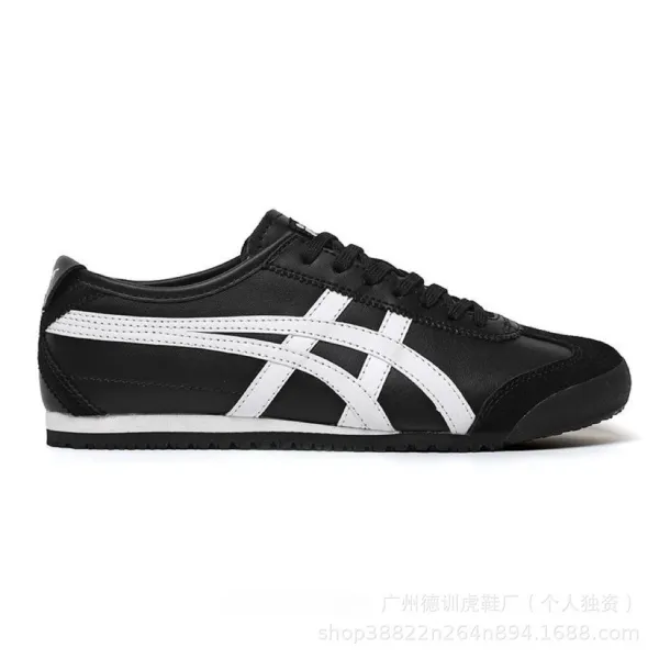 Asics Onitsuka Tiger Mexico 66 Black White Sneakers - 1