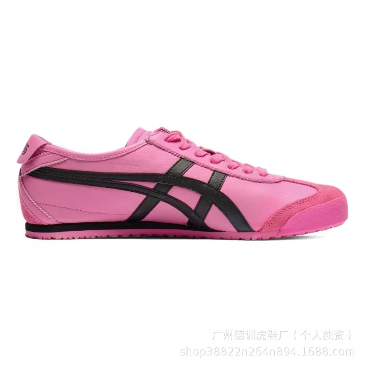 Asics Onitsuka Tiger Mexico 66 Pink Black Sneakers - 1