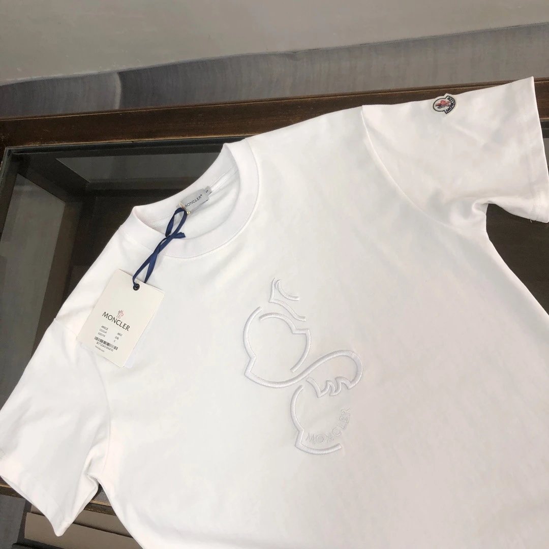 Moncler Genius x Pierpaolo Piccioli Embossed Logo Black T-Shirt - 10