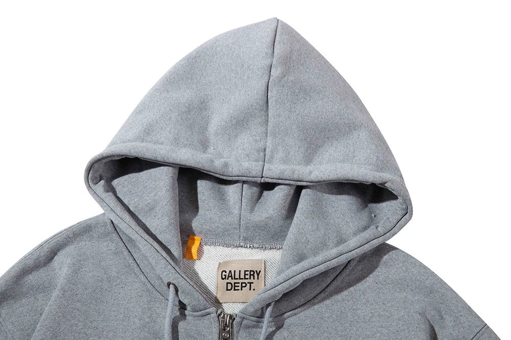DEPT. Hoodie Black with Gold Logo - 10