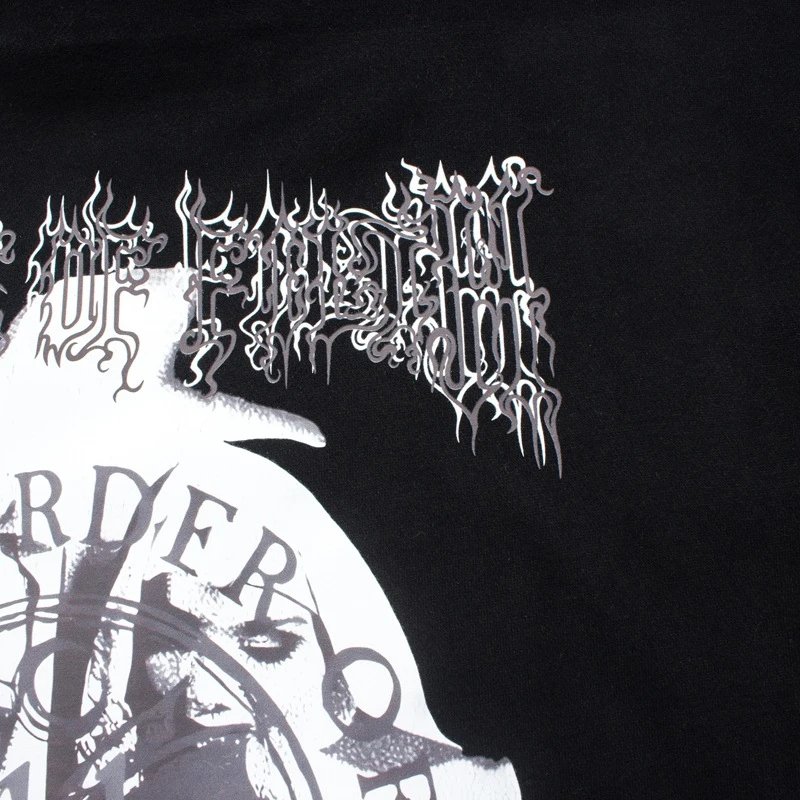 Self-Brand x 'The Order of the Holy Little Secret' Graphic Hoodie Black - 8