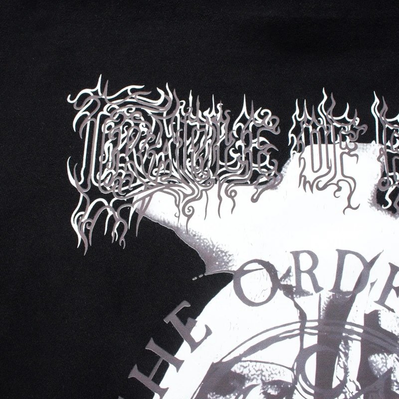 Self-Brand x 'The Order of the Holy Little Secret' Graphic Hoodie Black - 7