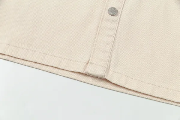 Comme des Garçons Play Heart Embroidered Shirt Beige - 15