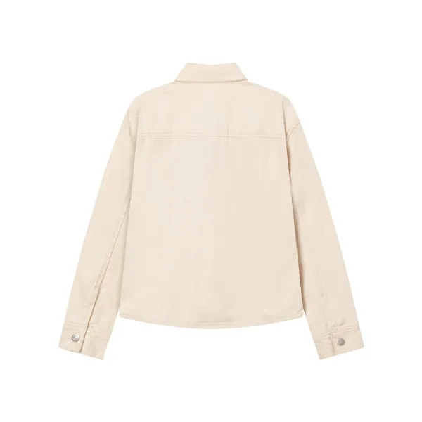 Comme des Garçons Play Heart Embroidered Shirt Beige - 40