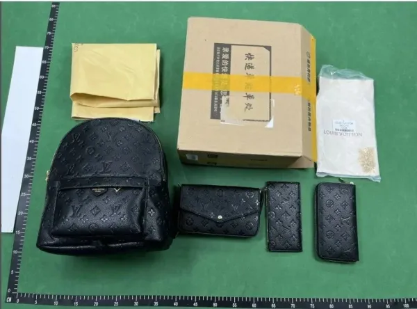 Louis Vuitton Monogram Empreinte Black Backpack, Pochette, and Wallet Set - 6