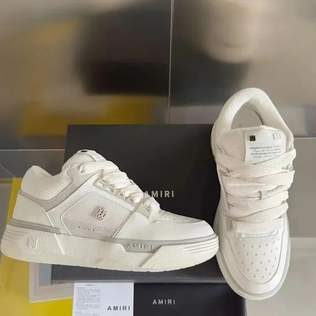 AMIRI Sneakers MA-1 low-top with star-perforated toe box product detail image 6