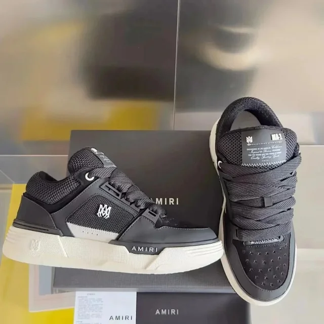 AMIRI Sneakers MA-1 low-top with star-perforated toe box product detail image 8