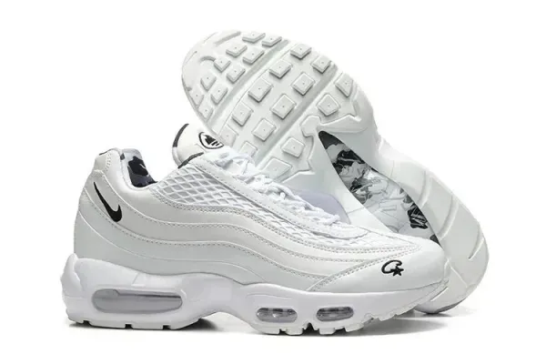 Nike Air Max 95 White Sneakers - 1