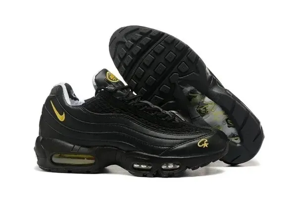 Nike Air Max 95 Black Gold Sneakers - 1