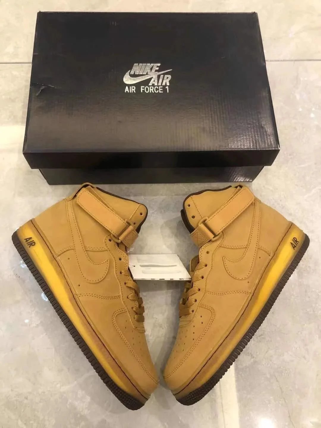 Air Force 1 High Mocha Wheat