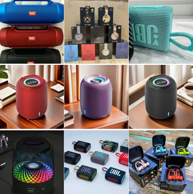 Design Zinlot Portable Bluetooth Speaker Blue Portable Speaker - 2