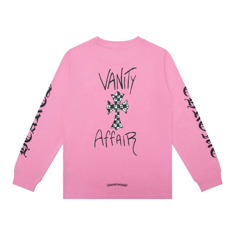 C.hrome H.earts Long sleeves 克-长袖T恤+inspreadsheet.com