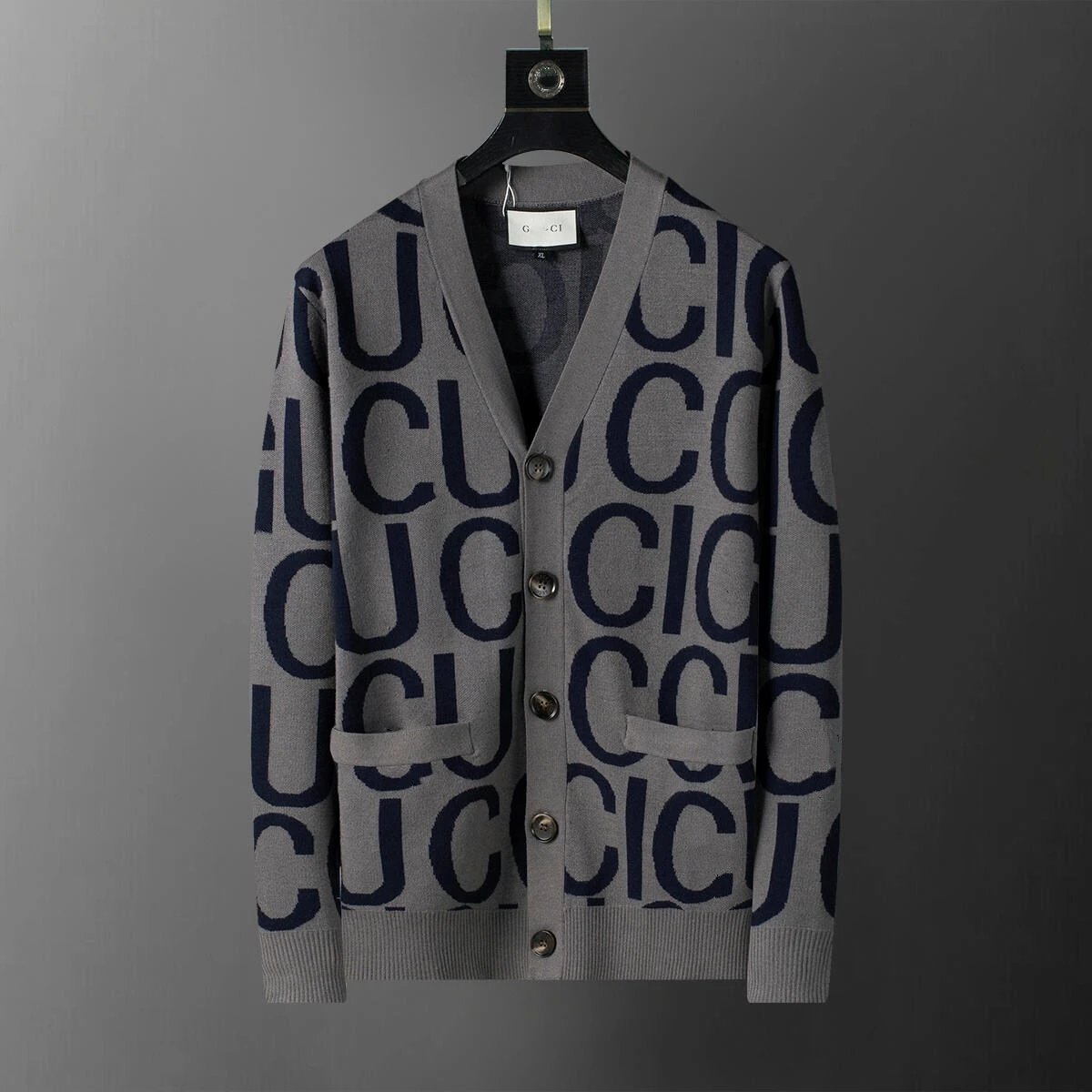 Gucci GG Monogram Knit Sweater Teal - 4