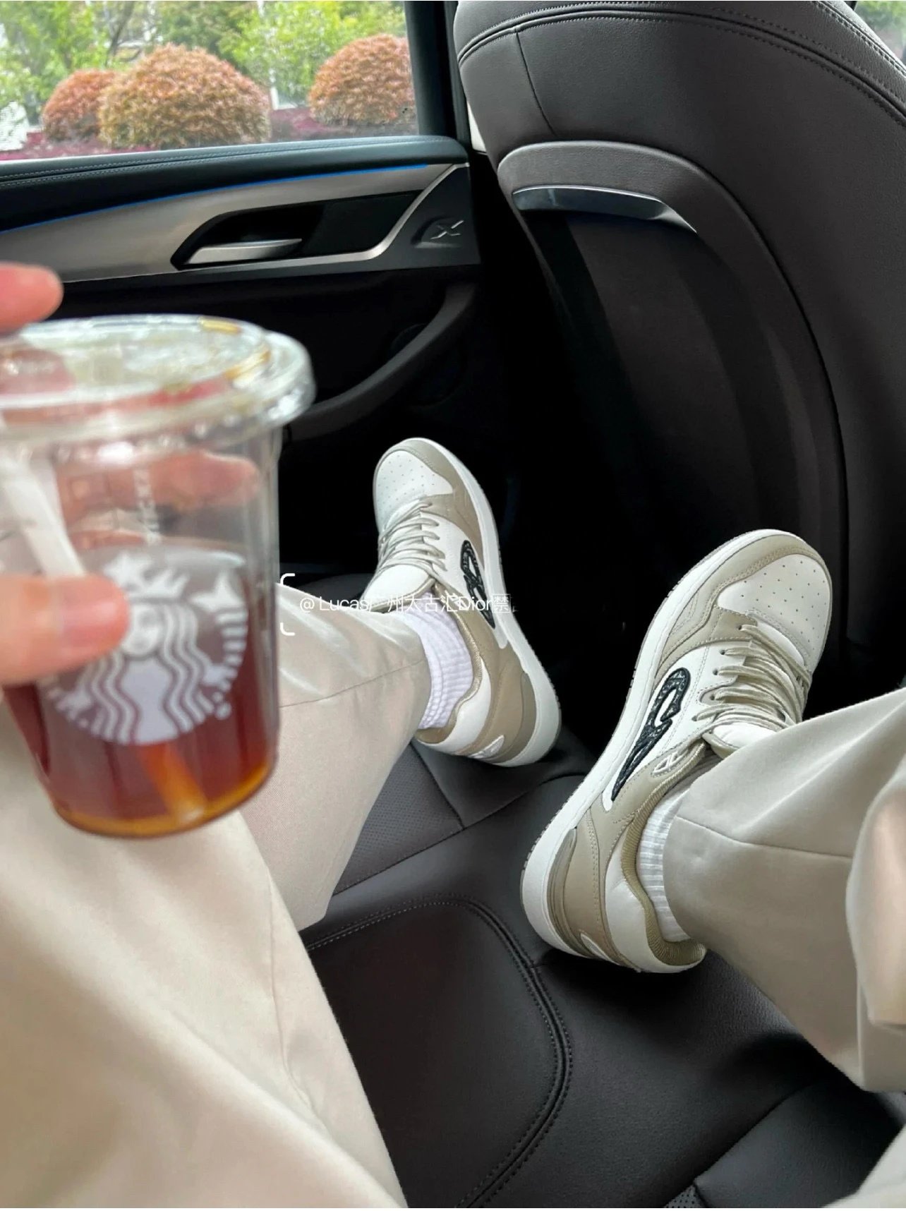 Dior B23 Low Navy and White Sneakers - 4