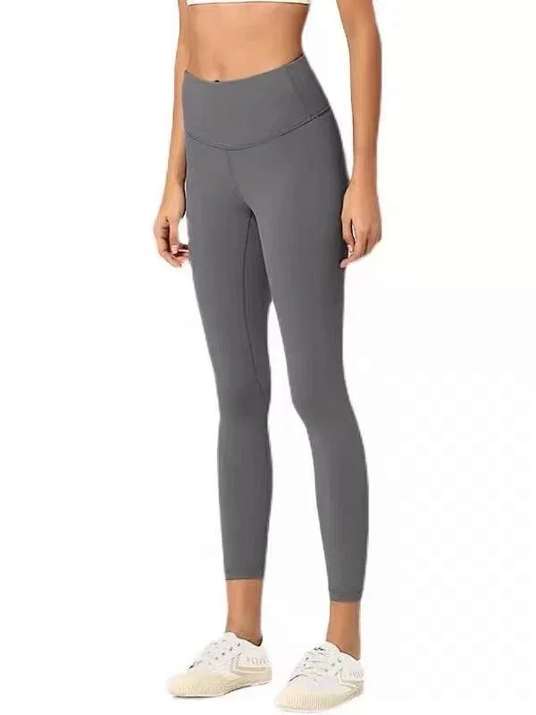 Alo Trousers High-waisted ankle-length leggings product detail image 5