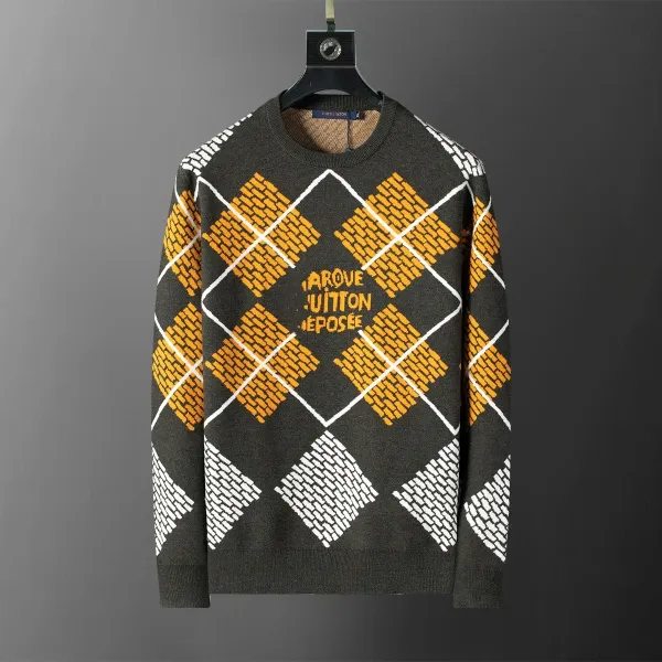 Louis Vuitton Monogram Knit Cardigan Burgundy - 15