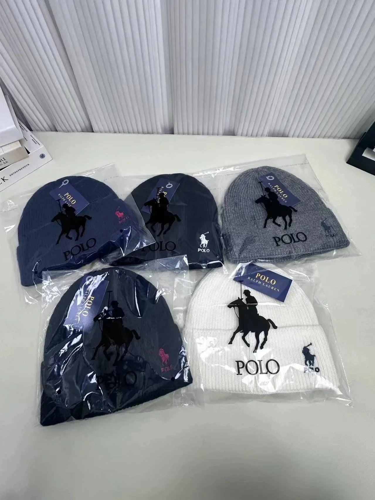 Polo Ralph Lauren Big Pony Knit Beanie Hat
