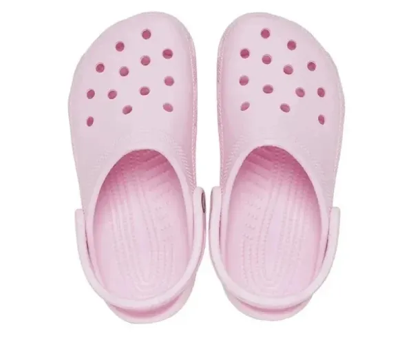 Crocs Classic Platform Clog Cream Sandals - 9
