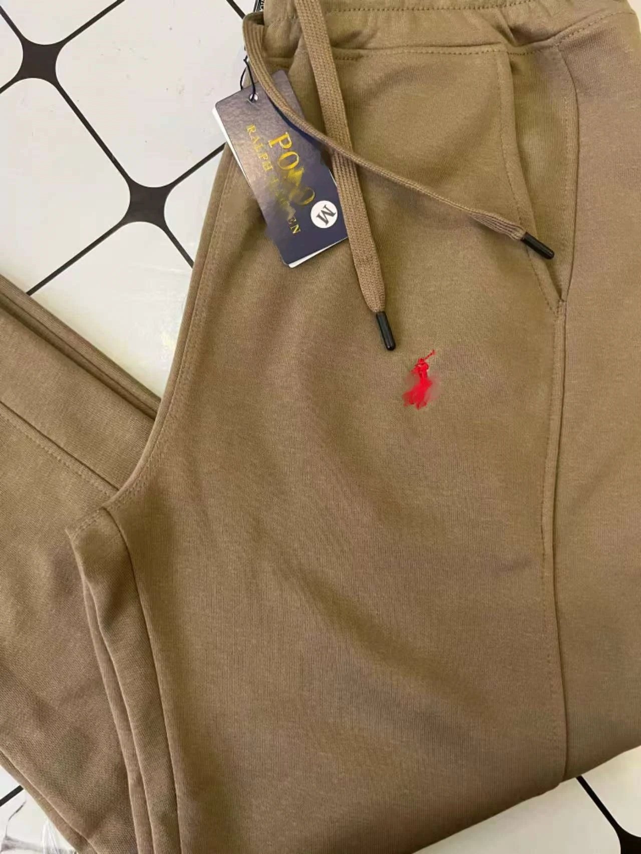 Polo Ralph Lauren Classic Fit Sweatpants Beige - 10
