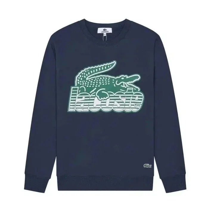 Lacoste Big Croc Logo Crewneck Sweatshirt