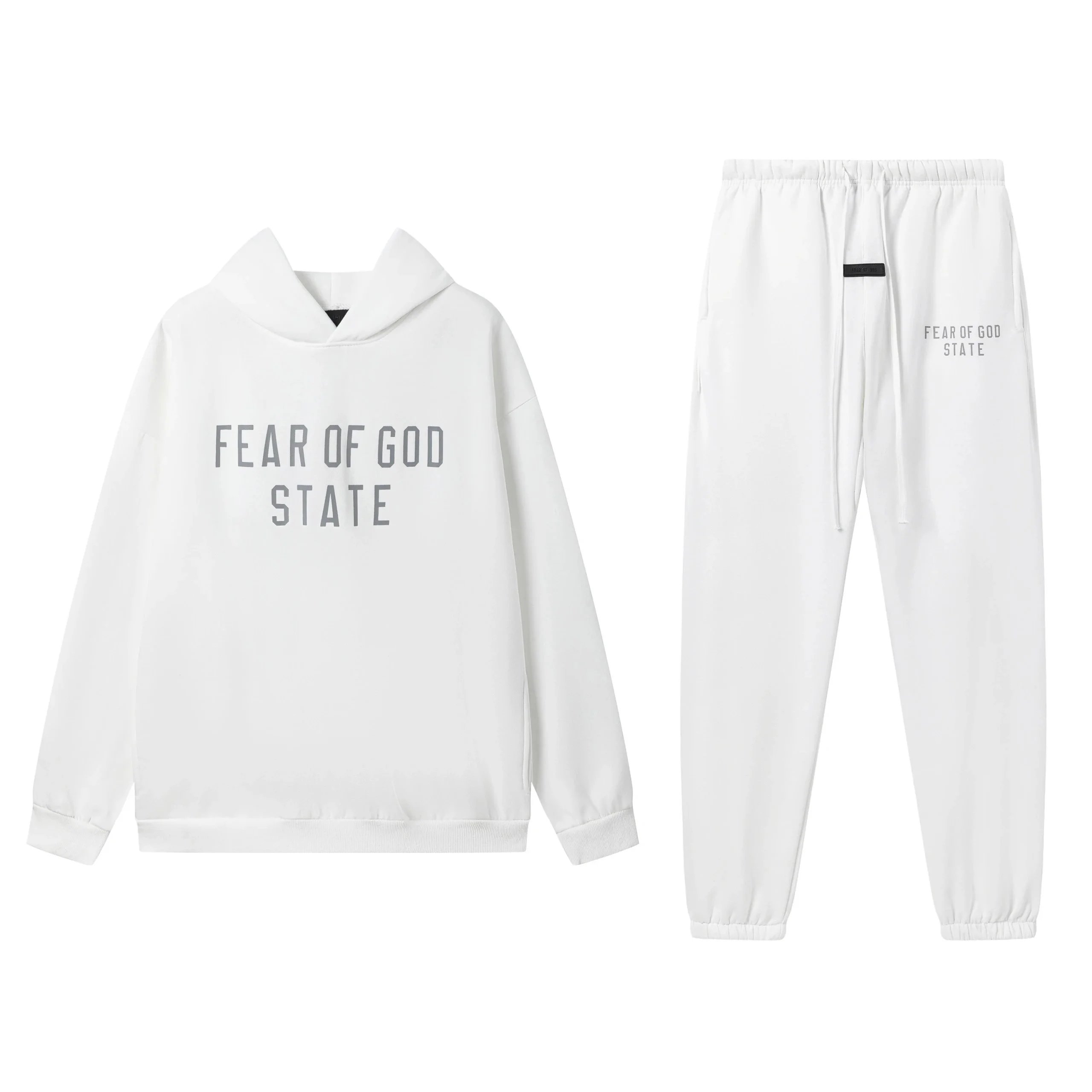 Homecoming Logo Hoodie and Sweatpants Set Black - 12