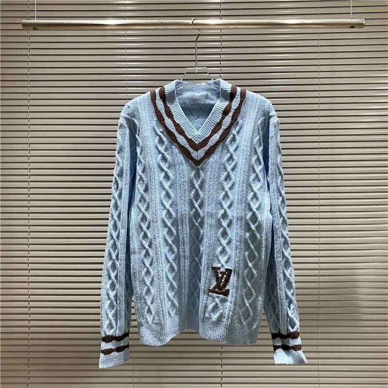 Louis Vuitton Monogram Knit Sweater Black and White - 11