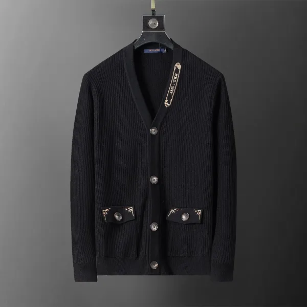 Louis Vuitton Monogram Knit Cardigan Burgundy - 33