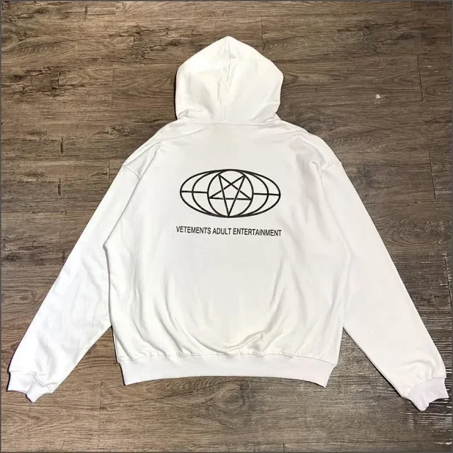 Vetements Hoodies & Sweatshirts VET-206 graphic pullover hoodie product detail image 6