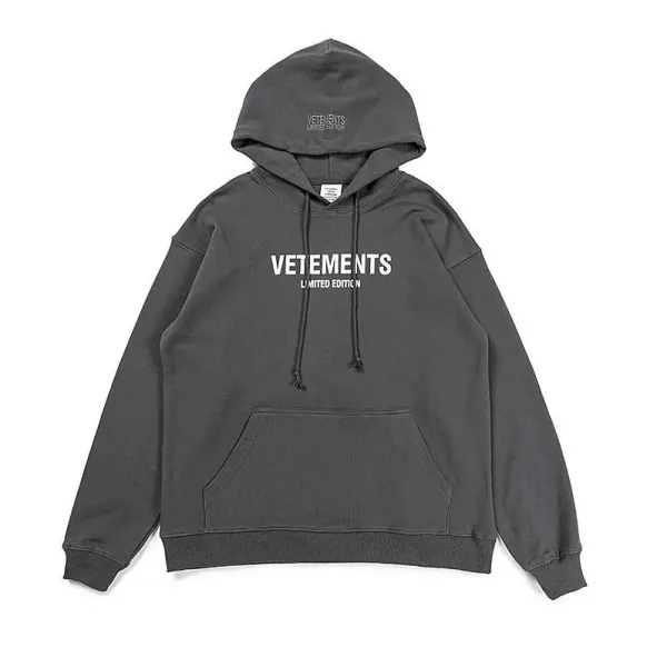 Vetements x Hello Name Tag White Hoodie - 22