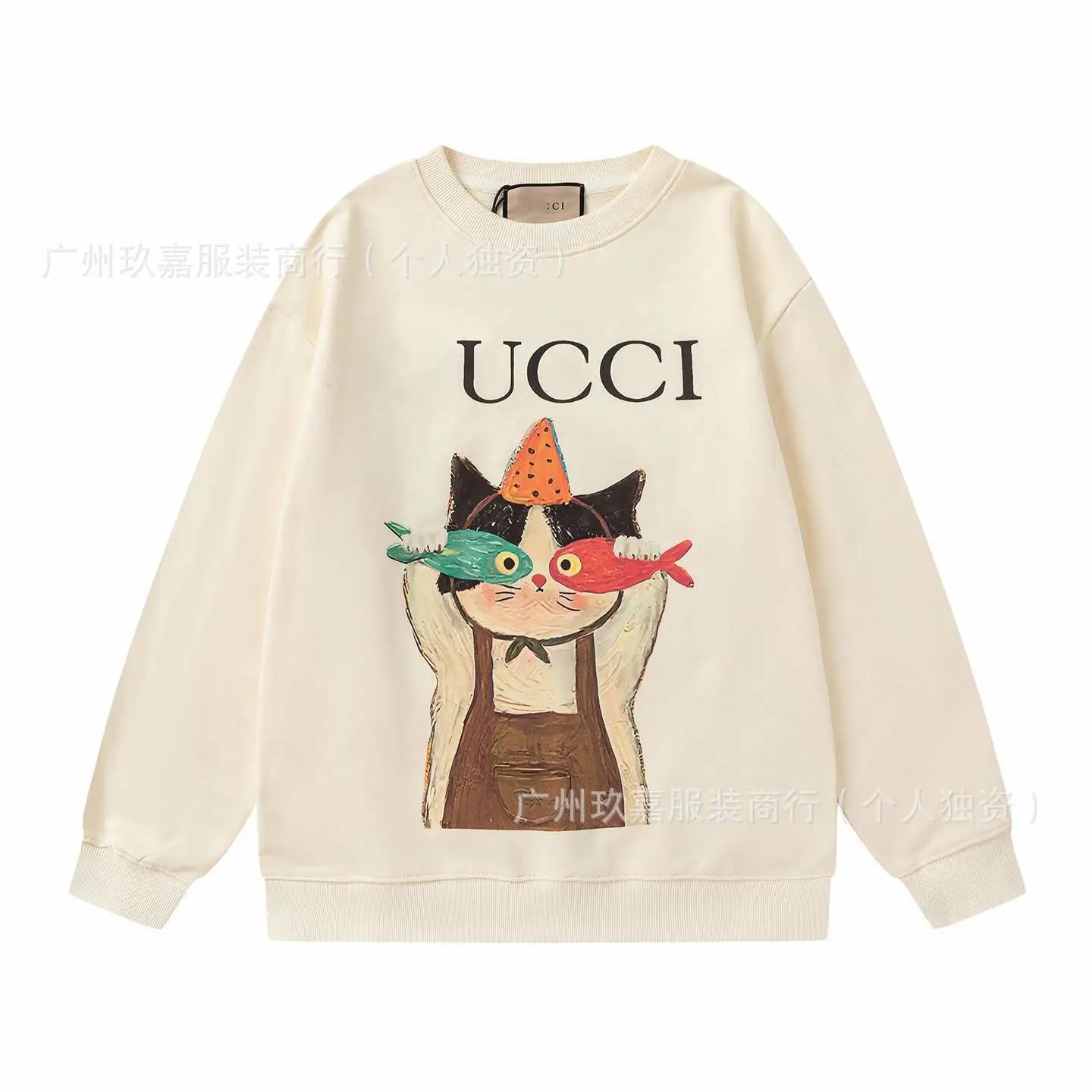 Autumn Winter High Weight Long Sleeve Sweatshirt photo 6