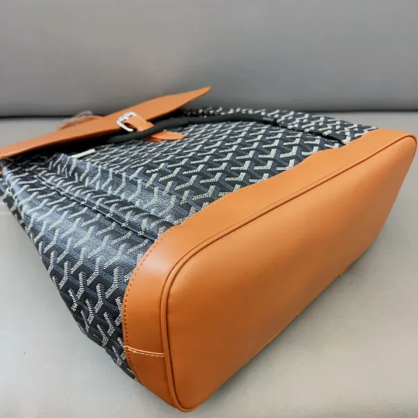 Goyard Saint Louis Backpack Light Gray Monogram Canvas - 8