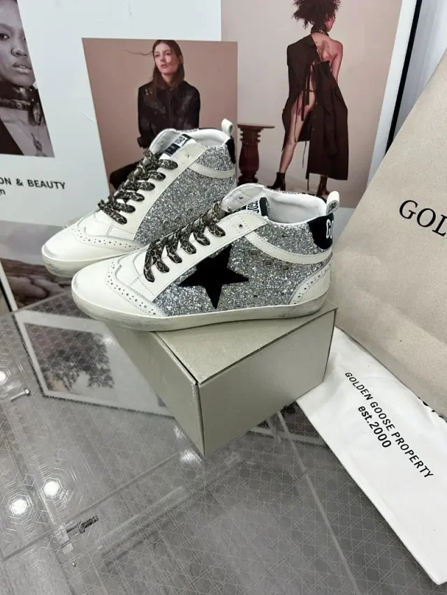 Golden Goose Sneakers High-Top Star-Appliqué product detail image 5