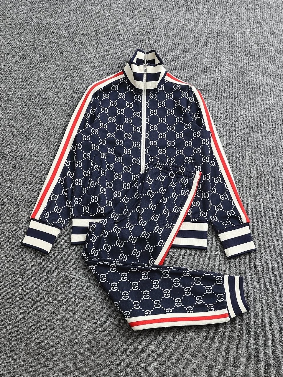 Gucci Web Stripe Tracksuit Black - 8