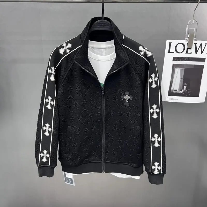 黑色-十字提花开衫