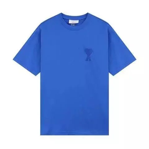 Ami Paris Heart Logo T-Shirt White - 7