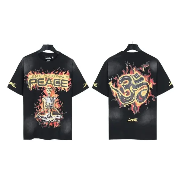 Hellcat x Path 2 Paradise 1996 Graphic Print Black T-Shirt - 3