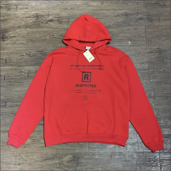 Vetements x Hello Name Tag White Hoodie - 8
