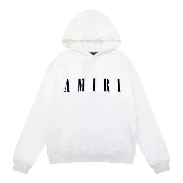 Amiri Floral Embroidered Hoodie White - 6