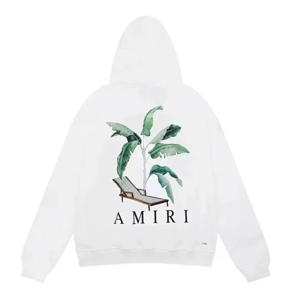 Amiri Floral Embroidered Hoodie White - 8