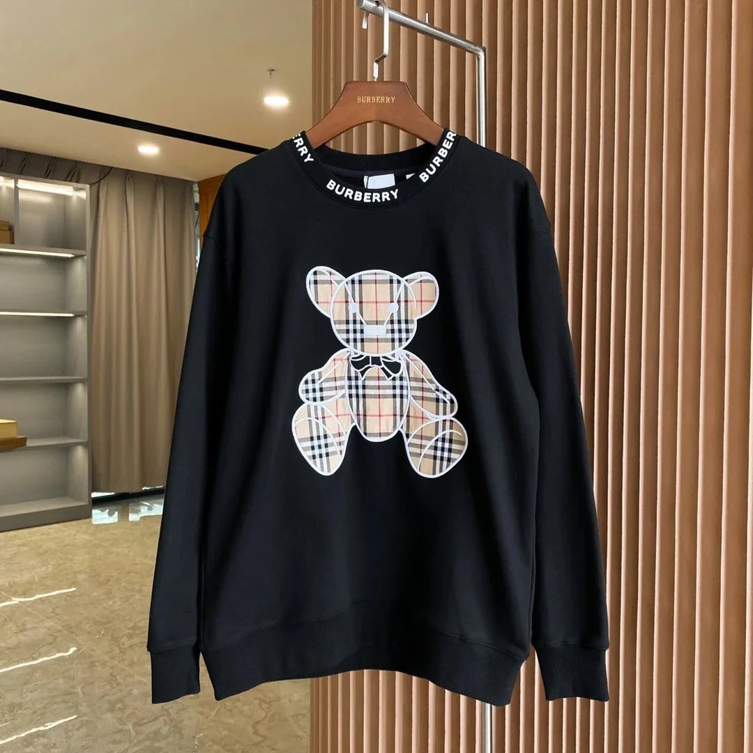 Burberry Logo Hoodie Orange Hoodie - 4