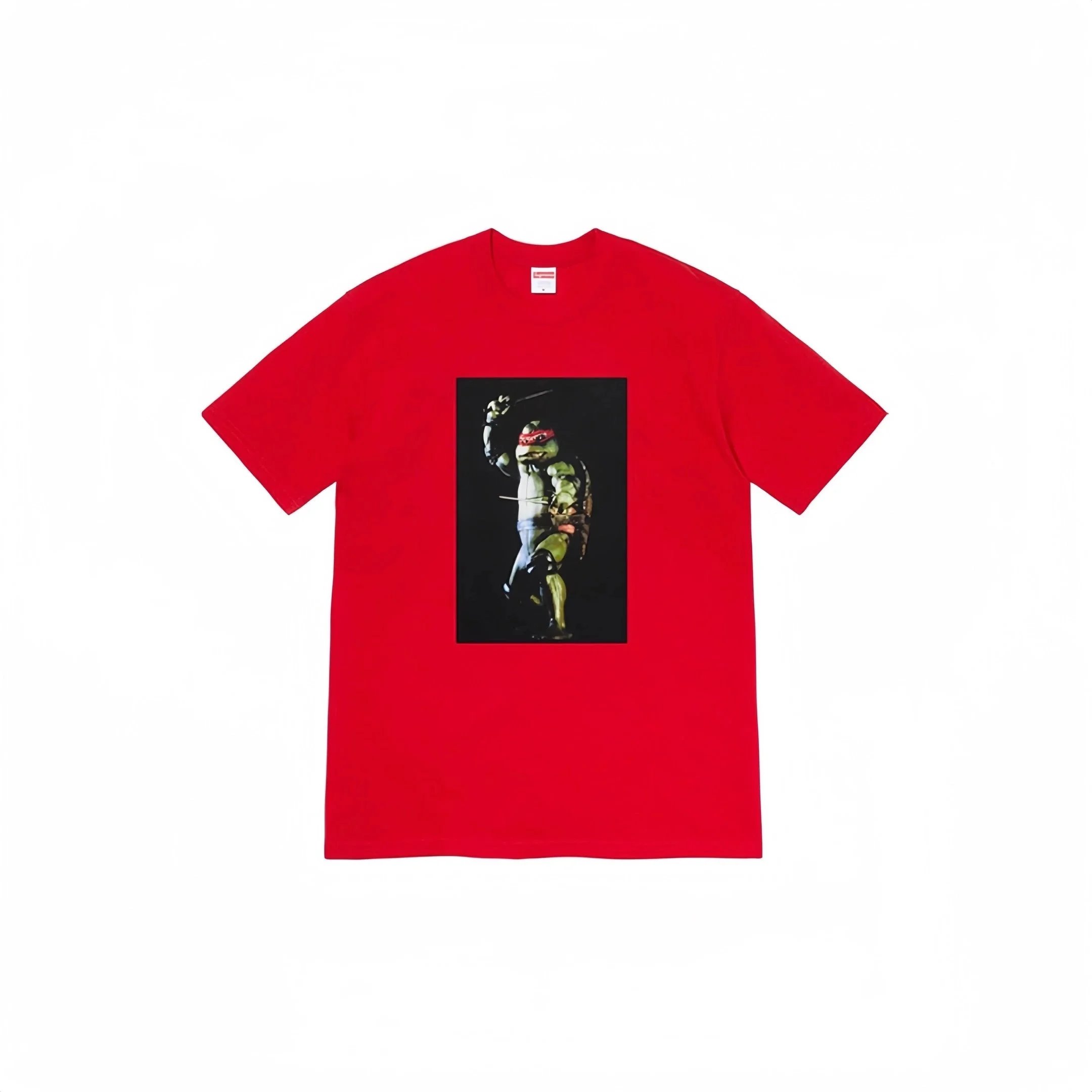 Supreme TMNT Raphael Graphic T-Shirt Red