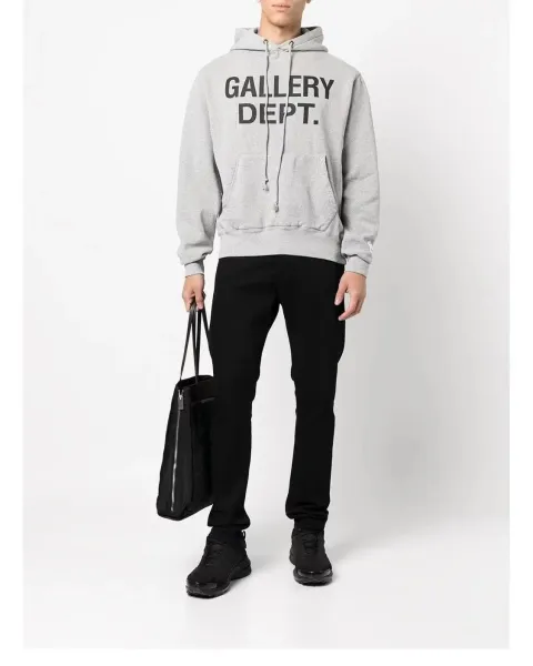 Gallery Dept. Flame Sleeve Long-Sleeve T-Shirt Black - 9