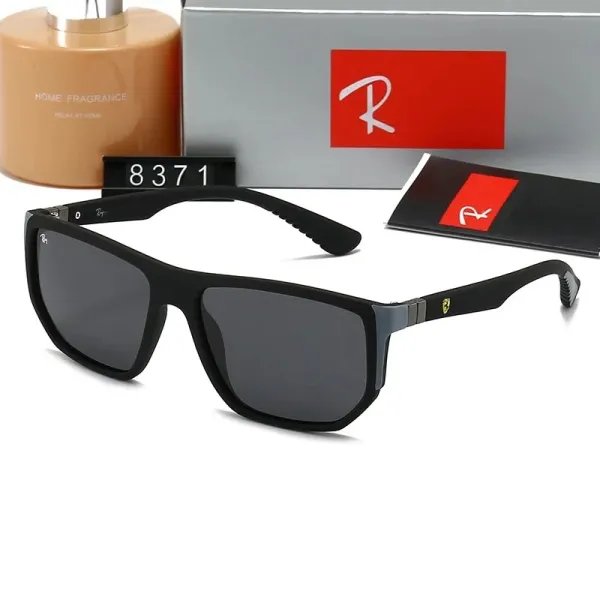 Ray-Ban x Ferrari RB8371 Black Matte Sunglasses - 1