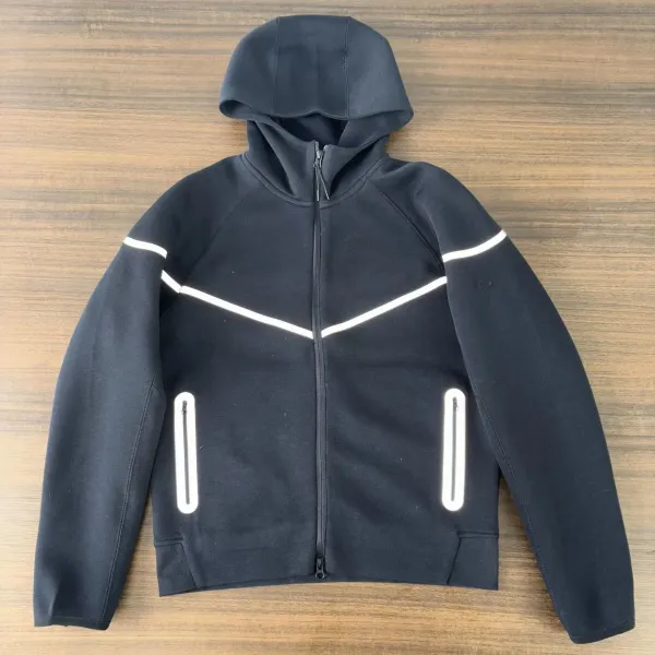 Nike Tech Fleece Full-Zip Hoodie Black - 1