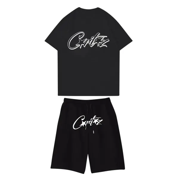 Critz Casual Set Black Two-Piece Tracksuit - 1