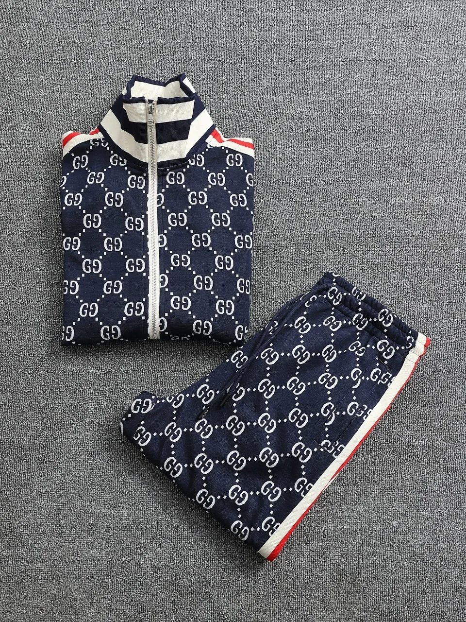 Gucci Web Stripe Tracksuit Black - 12