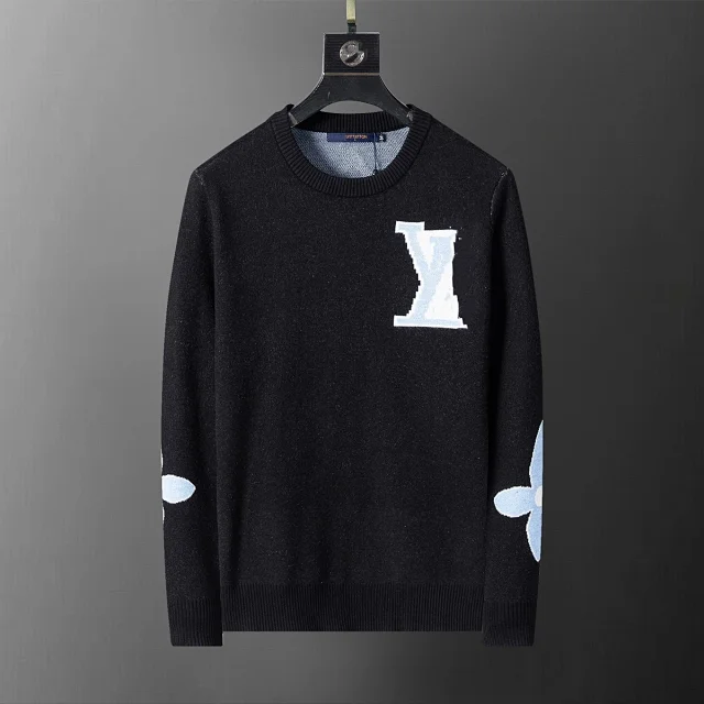 Louis Vuitton Knitwear Logo Jacquard Knit Sweater product detail image 15
