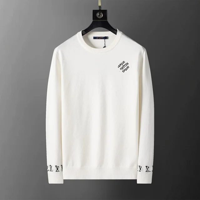 Louis Vuitton Knitwear Logo Jacquard Knit Sweater product detail image 21