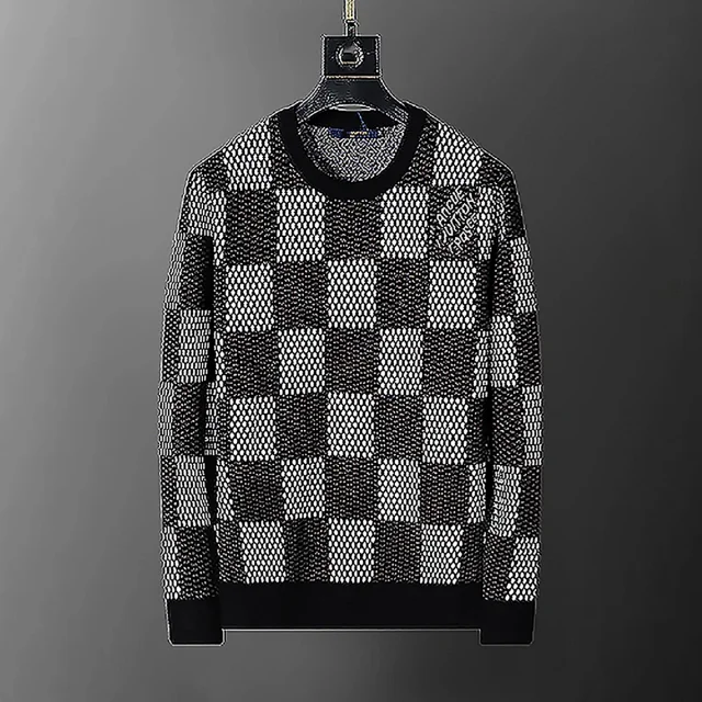 Louis Vuitton Knitwear Logo Jacquard Knit Sweater product detail image 25