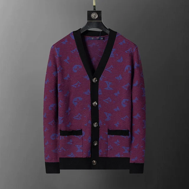Louis Vuitton Knitwear Logo Jacquard Knit Sweater product detail image 33